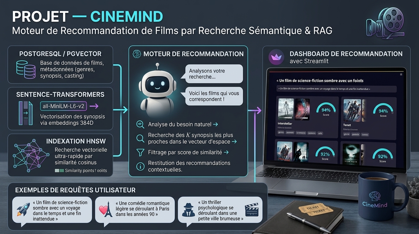 Schéma d'architecture Cinemind